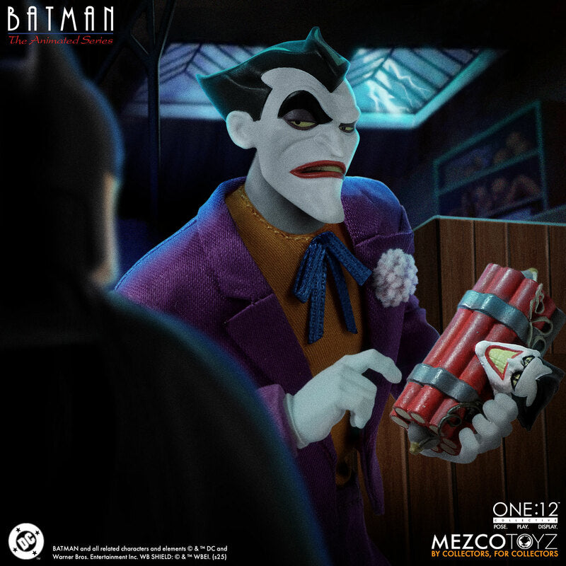 Mezco Toyz ONE:12 Collective Batman: The Animated Series The Joker Action Figure
