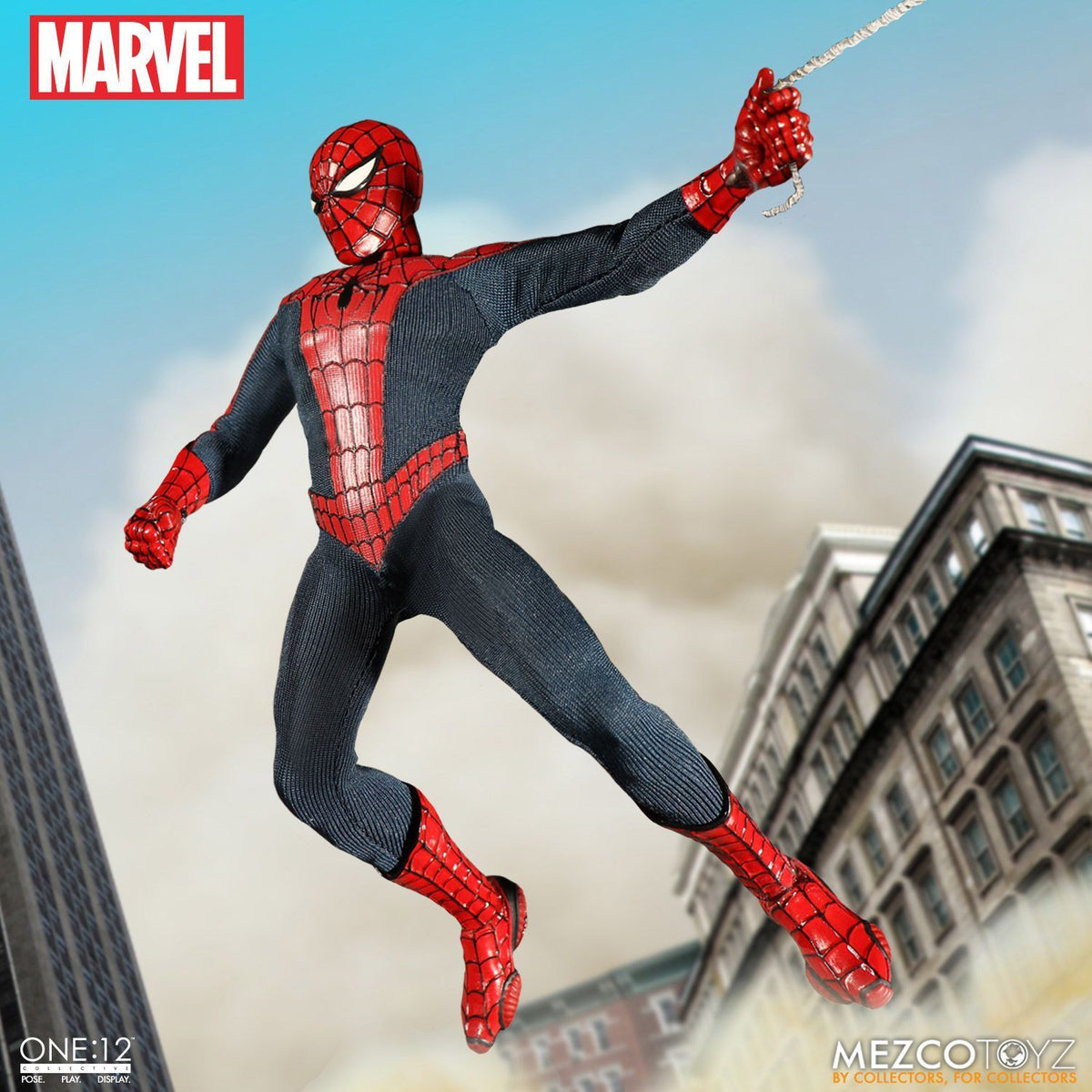 Mezco Toyz ONE:12 Collective: Spider-Man Spiderman Action Figure