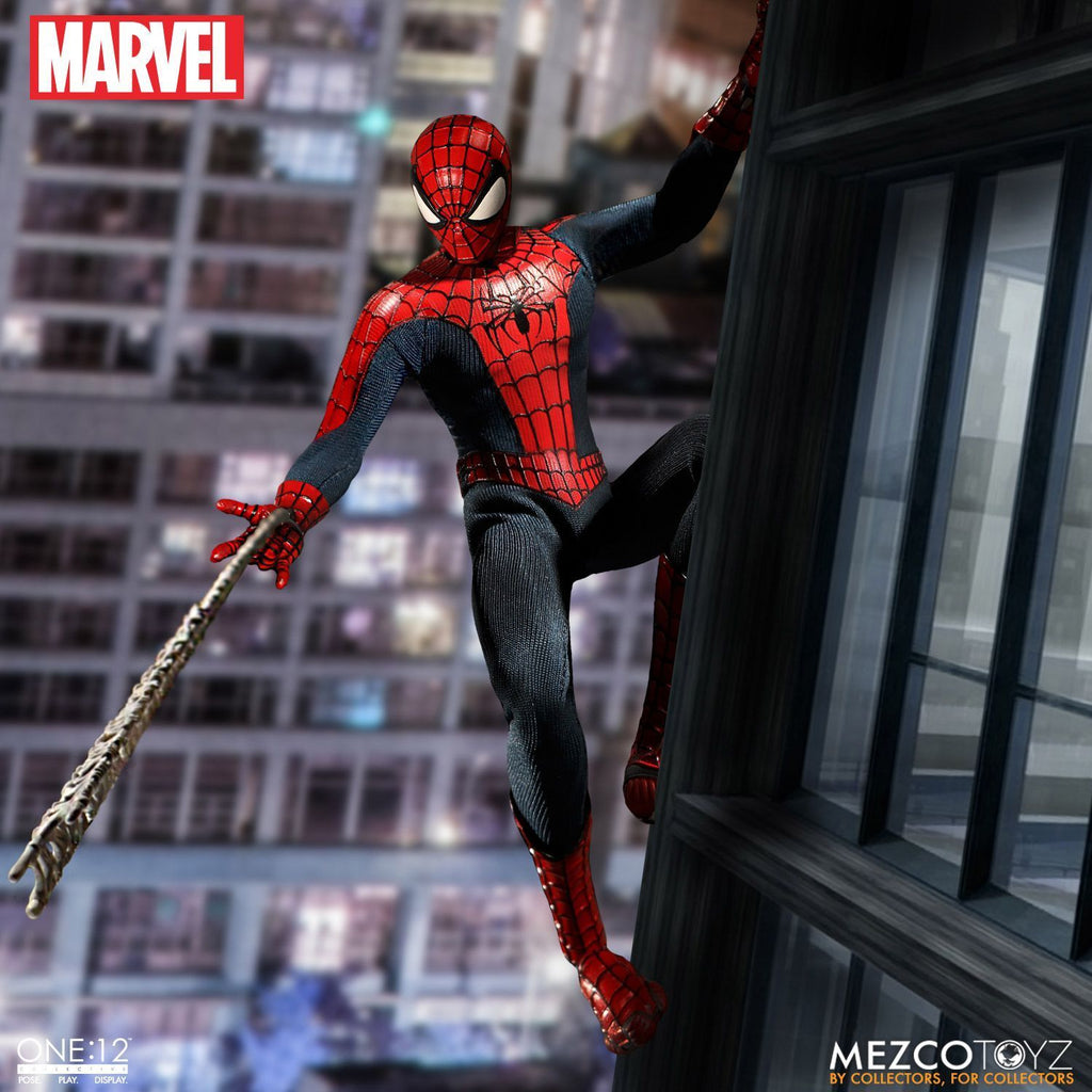 Mezco Toyz ONE:12 Collective: Spider-Man Spiderman Action Figure