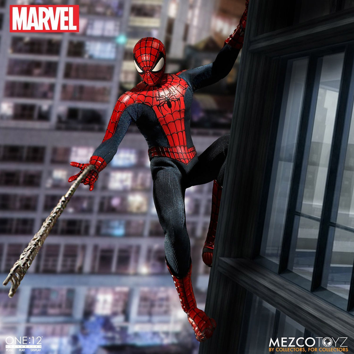 Mezco Toyz ONE:12 Collective: Spider-Man Spiderman Action Figure