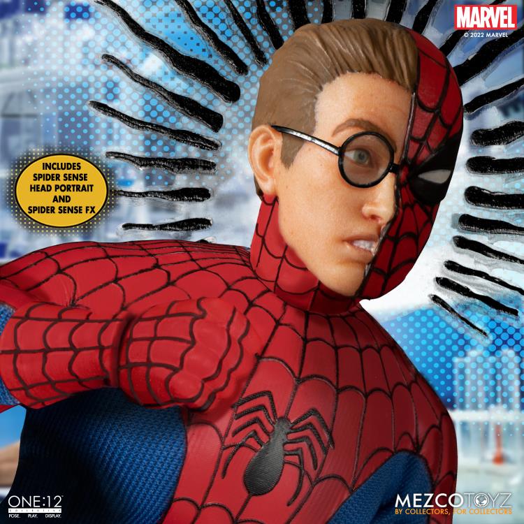 Mezco Toyz ONE:12 Collective: The Amazing Spider-Man Spiderman Deluxe Edition Action Figure