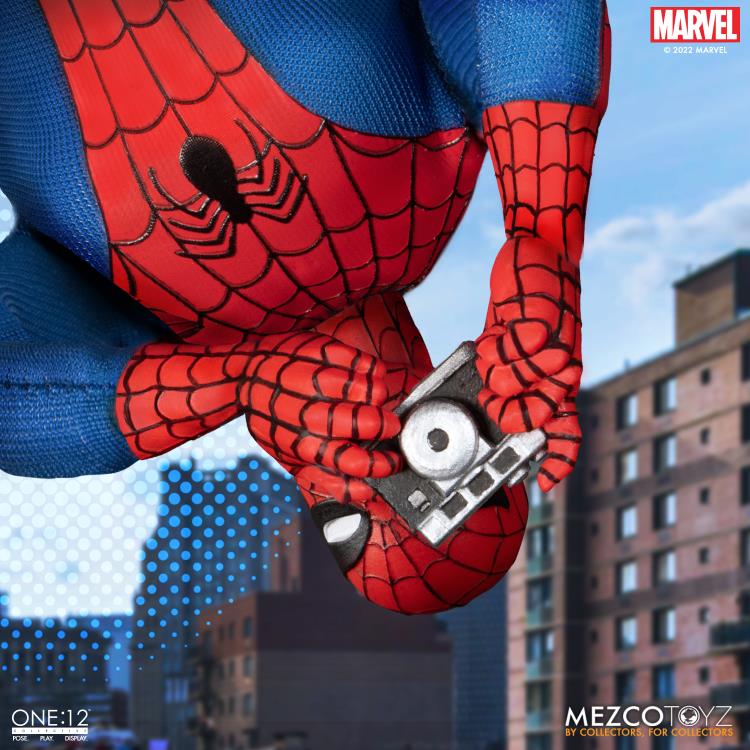 Mezco Toyz ONE:12 Collective: The Amazing Spider-Man Spiderman Deluxe Edition Action Figure