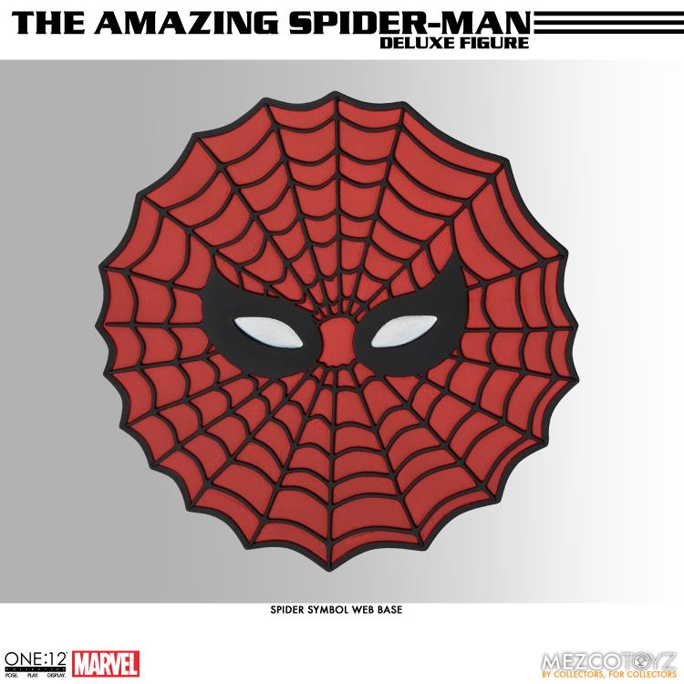 Mezco Toyz ONE:12 Collective: The Amazing Spider-Man Spiderman Deluxe Edition Action Figure