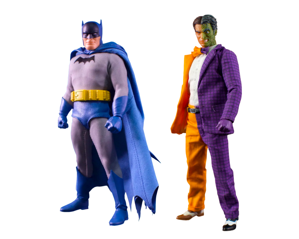 Mezco Toyz ONE:12 Collective: Golden Age Batman vs. Two-Face Exclusive Boxed Set Action Figure