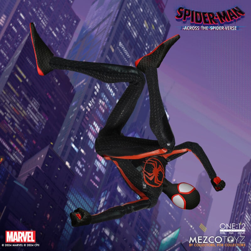 Mezco Toyz ONE:12 Collective Spider-Man Miles Morales Action Figure