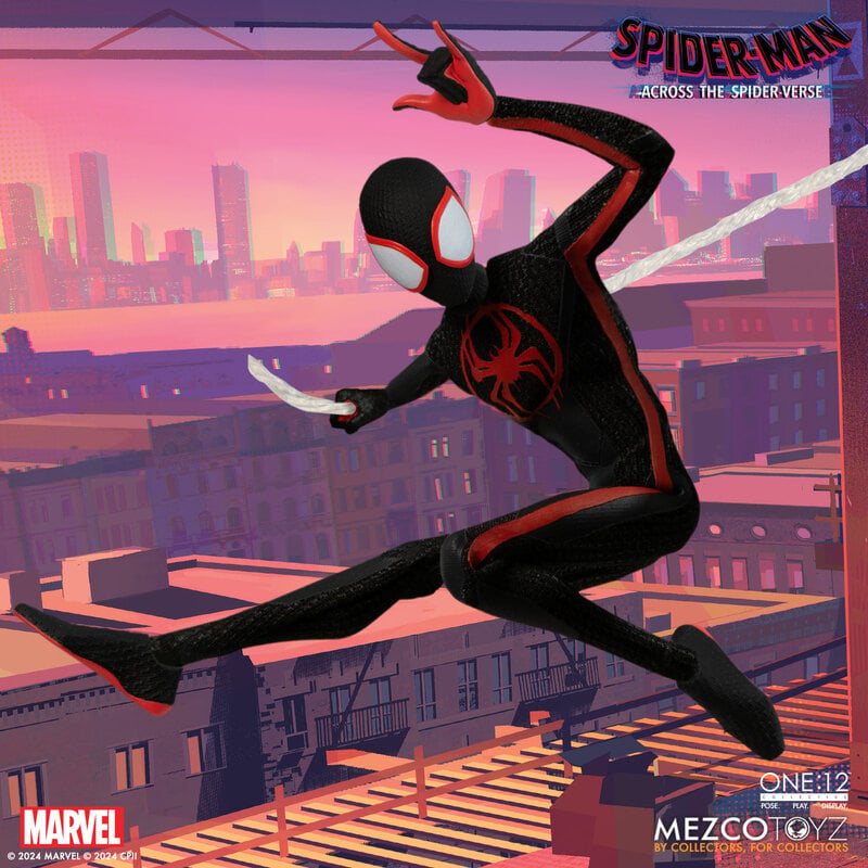 Mezco Toyz ONE:12 Collective Spider-Man Miles Morales Action Figure