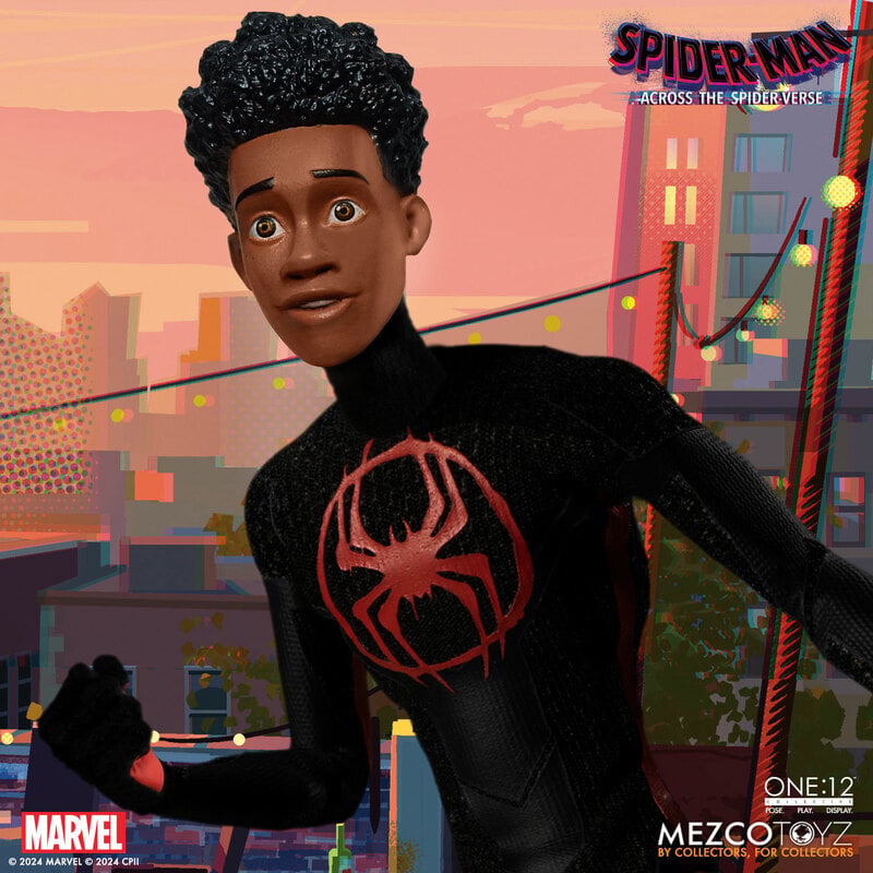 Mezco Toyz ONE:12 Collective Spider-Man Miles Morales Action Figure