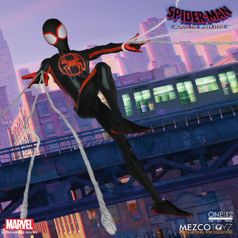 Mezco Toyz ONE:12 Collective Spider-Man Miles Morales Action Figure