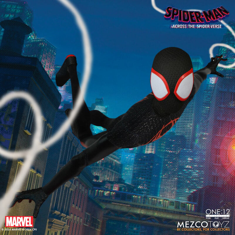 Mezco Toyz ONE:12 Collective Spider-Man Miles Morales Action Figure