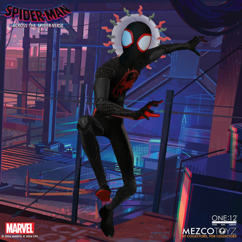 Mezco Toyz ONE:12 Collective Spider-Man Miles Morales Action Figure