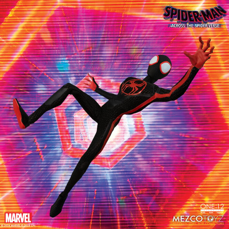 Mezco Toyz ONE:12 Collective Spider-Man Miles Morales Action Figure