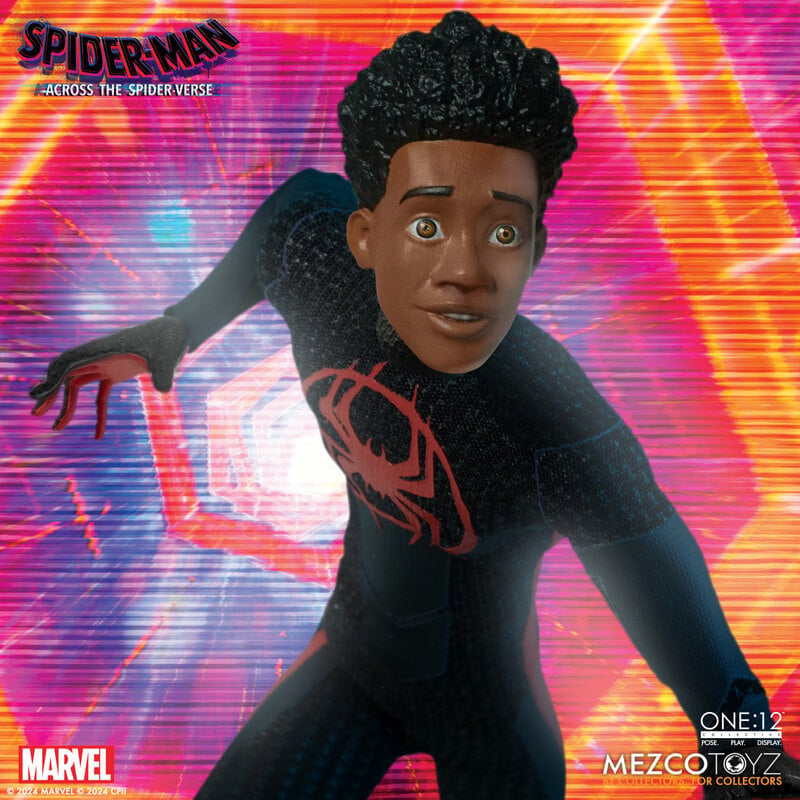 Mezco Toyz ONE:12 Collective Spider-Man Miles Morales Action Figure