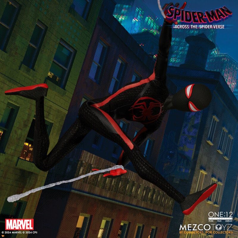 Mezco Toyz ONE:12 Collective Spider-Man Miles Morales Action Figure