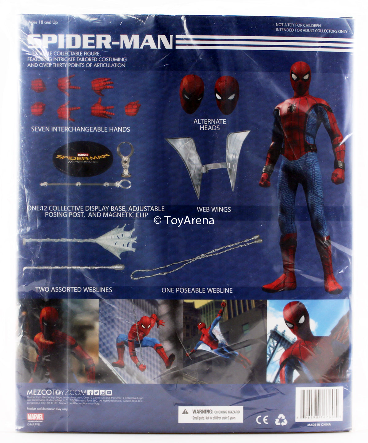 Mezco Toyz ONE:12 Collective: Spider-Man Homecoming Action Figure