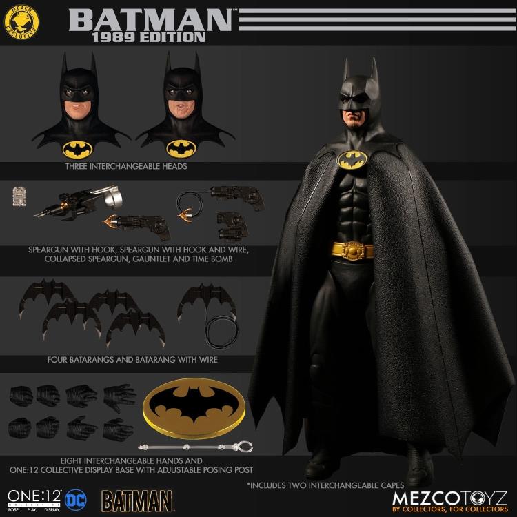 Mezco Toyz ONE:12 Collective: Batman (1989) Action Figure