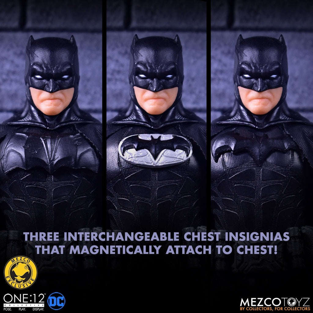 Mezco Toyz ONE:12 Collective Batman Supreme Knight Shadow Edition Exclusive Action Figure
