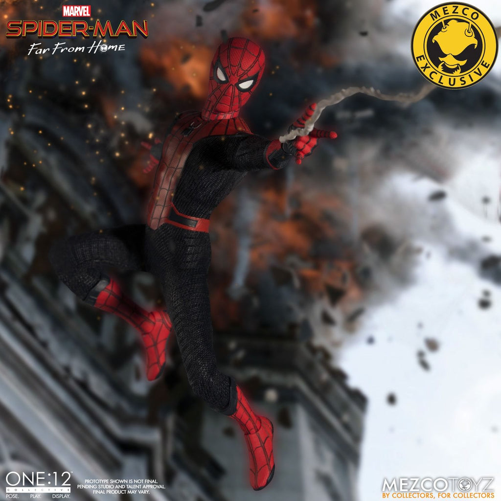 Mezco Toyz ONE:12 Collective: Spider-Man Far From Home Deluxe Edition Action Figure