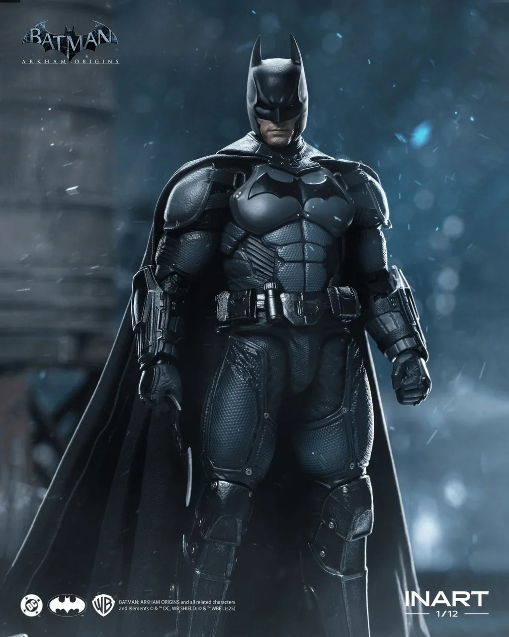 InArt 1/12 Arkham Origins Batman Scale Figure