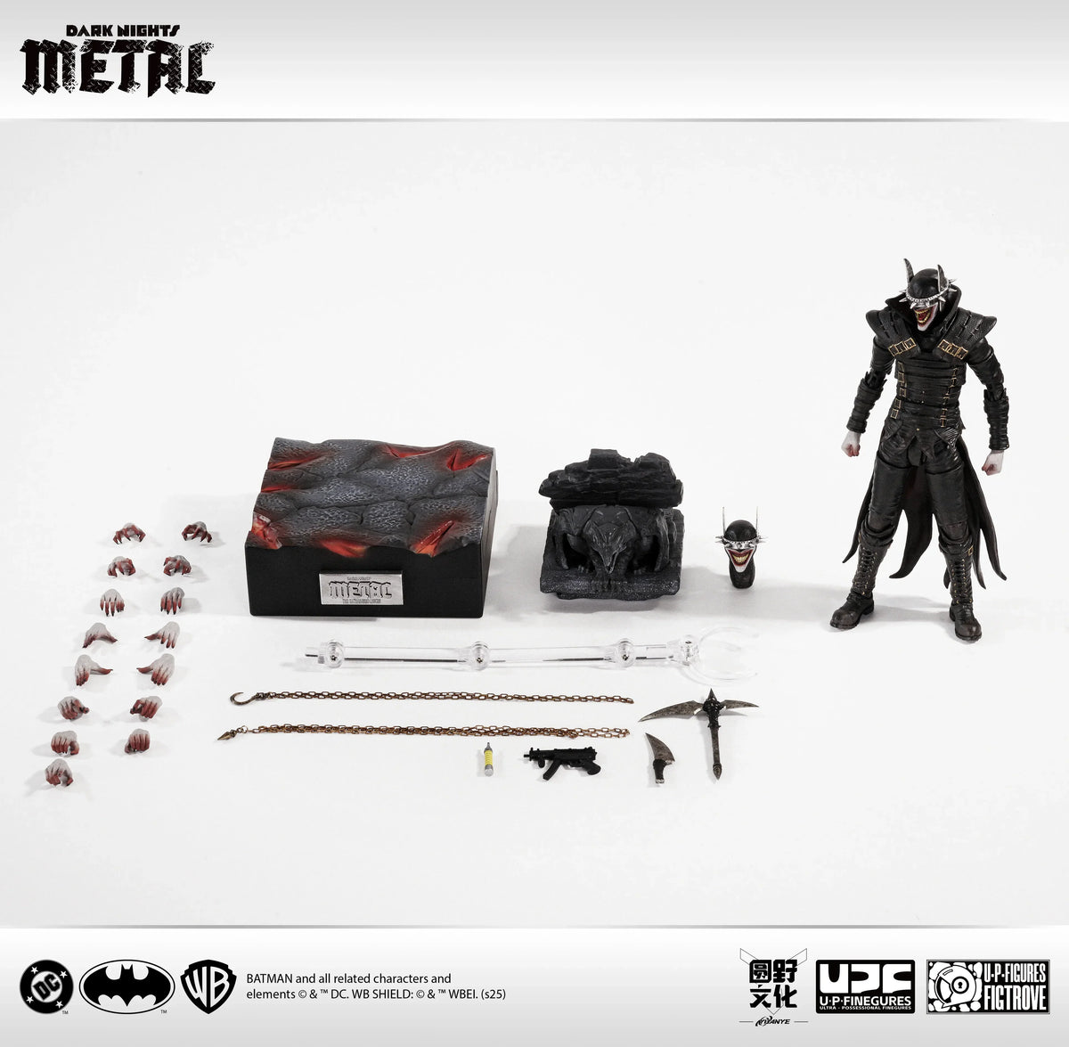 LPZZ UPF Ultra Possessional Finegures 1/12 Dark Nights: Metal Batman Who Laughs Action Figure