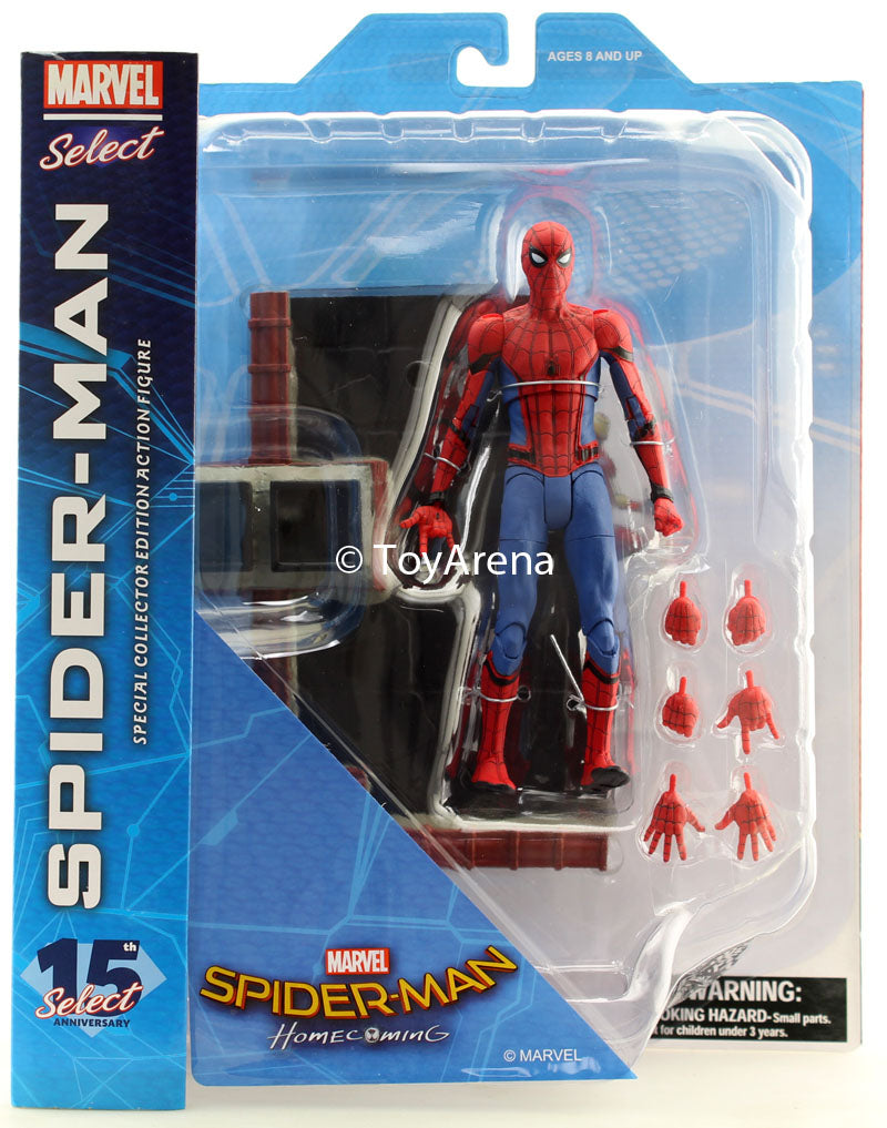 Marvel Select Spider-Man Spiderman Homecoming Action Figure