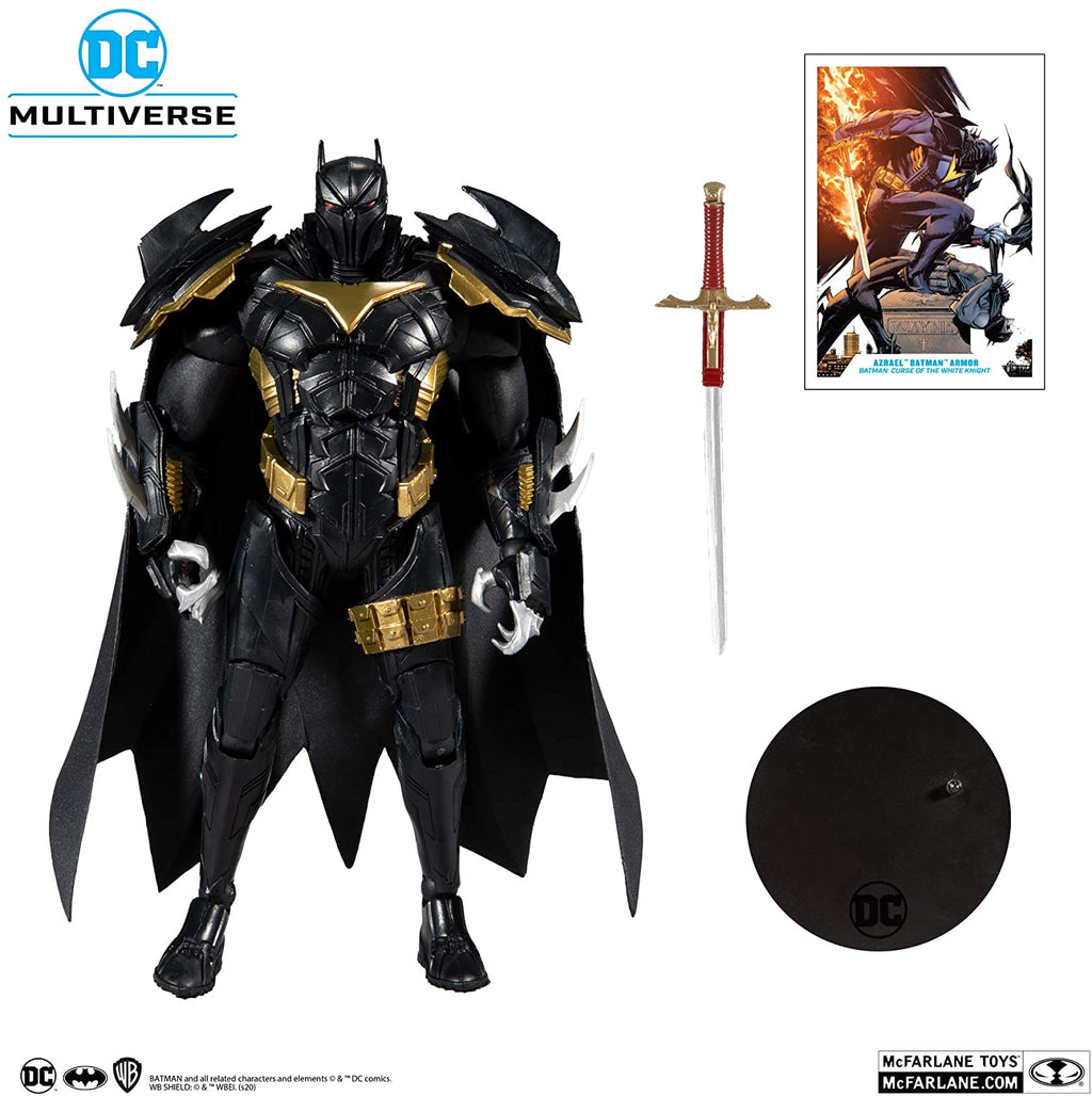 McFarlane Toys DC Multiverse (Batman: Curse of the White Knight) Azrael Batman Armor Action Figure