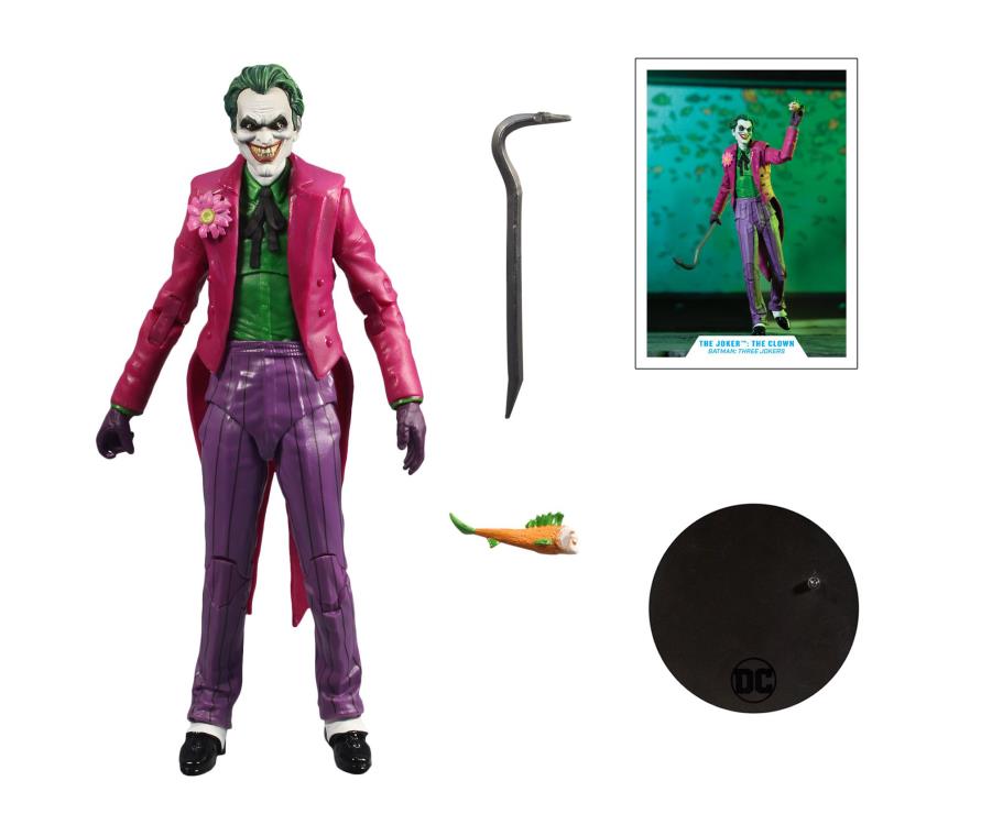 McFarlane Toys DC Multiverse (Batman: Three Jokers) The Joker (The Clown) Action Figure