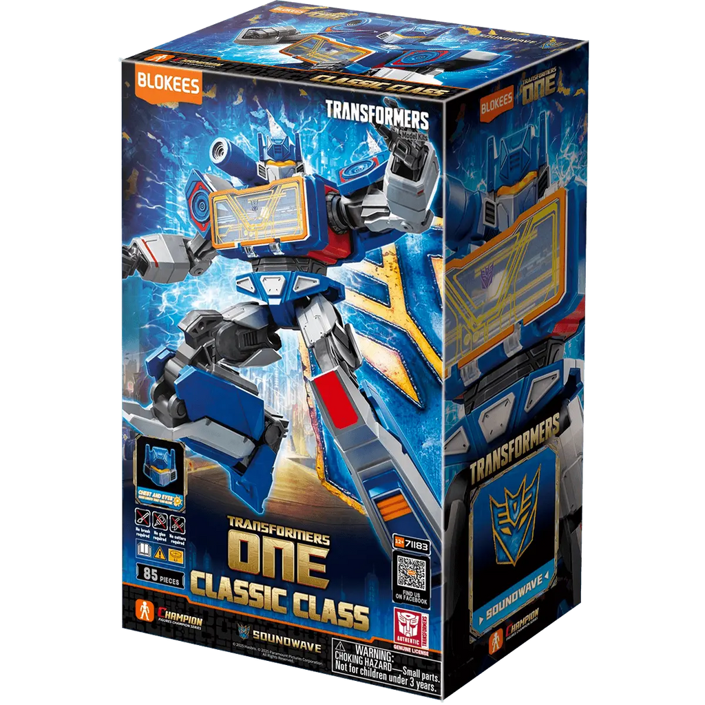 Blokees Transformers Classic Class #17 Soundwave (Transformers One) Model Kit