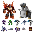 Blokees Transformers Model Kits Defender Version #04 Tyrants Fury Mystery Box Trading Figure Set of 12