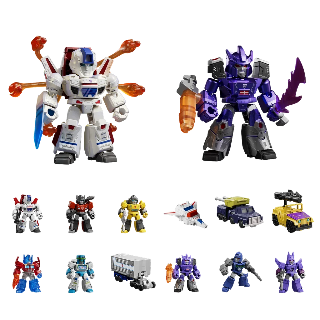 Blokees Transformers Model Kits Defender Version #05 Traitor to Tyranny Mystery Box Trading Figure Set of 12
