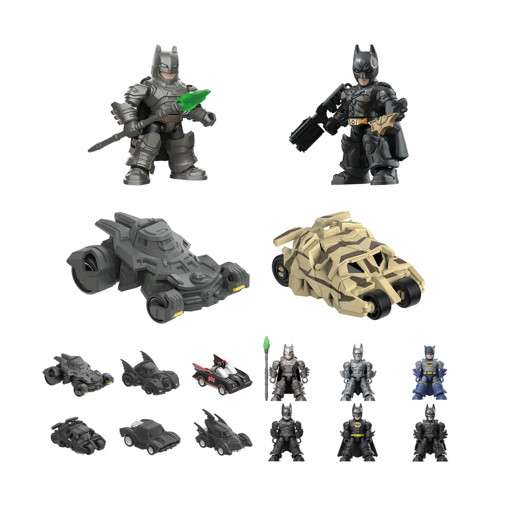 Blokees DC Model Kits Defender Version #01 Legendary Batman Assemble Trading Figure Set of 12