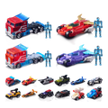 Blokees Transformers Model Kits Blokees Wheels C01 Roll Out Box Trading Figure Set of 12