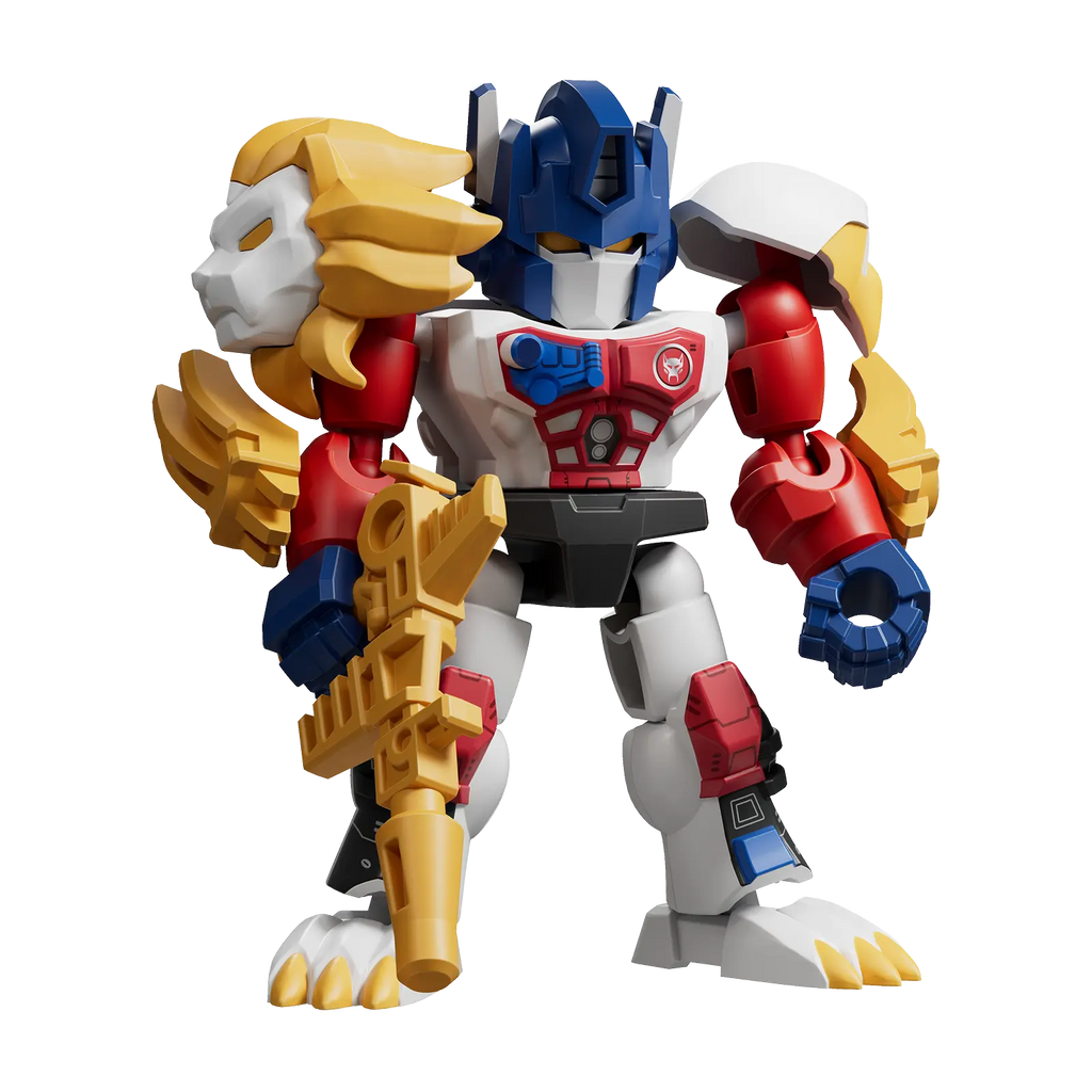 Blokees Transformers Model Kits Defender Version #07 Power of the Beast Mystery Box Trading Figure Set of 12