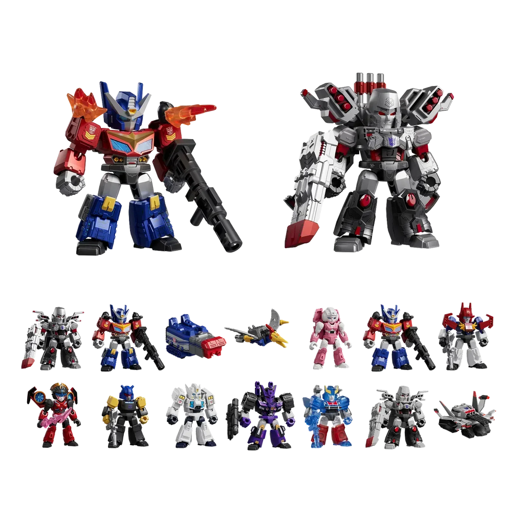 Blokees Transformers Model Kits Defender Version #08 Battle Stars Mystery Box Trading Figure Set of 12