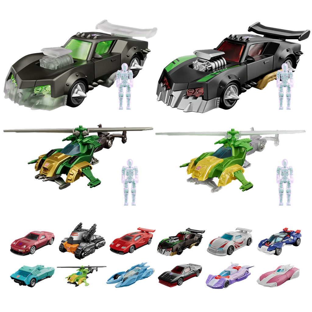 Blokees Transformers Model Kits Blokees Wheels C03 Wreck N Rule 2 Box Trading Figure Set of 12