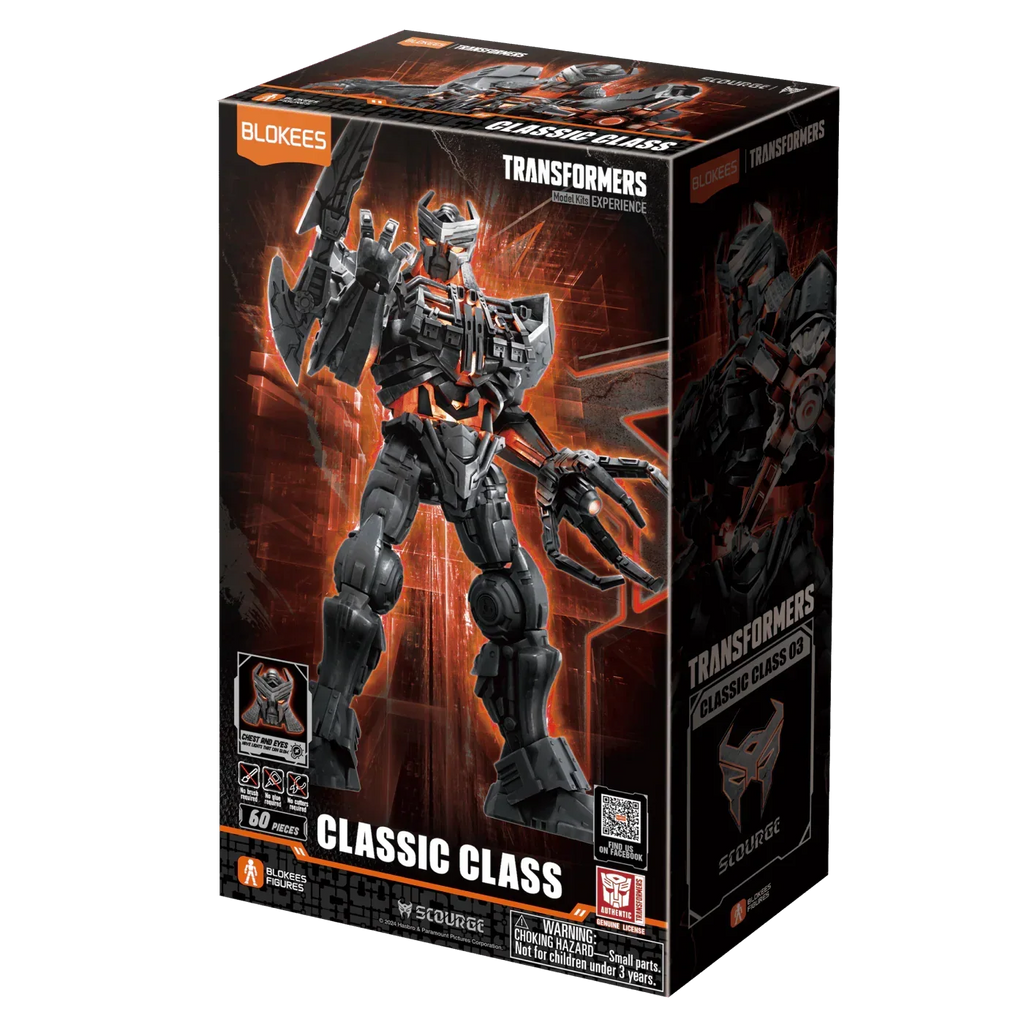 Blokees Transformers Classic Class #03 Scourge (Rise of the Beast) Model Kit