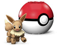 Mega Construx Pokemon Buildable Eevee Figure & Poke Ball