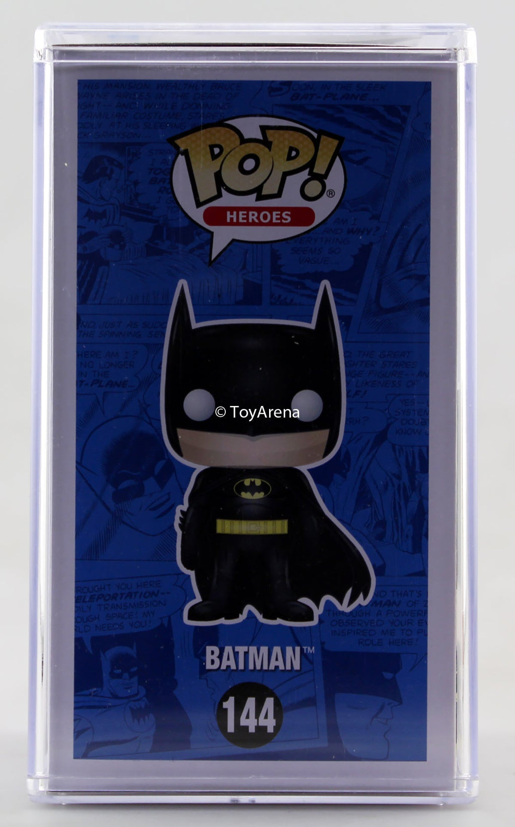 Funko Pop Green Chrome Batman ECCC 2018 Exclusive with Hard Case
