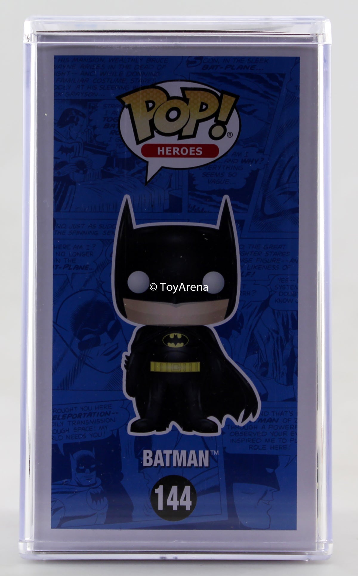Funko Pop Green Chrome Batman ECCC 2018 Exclusive with Hard Case
