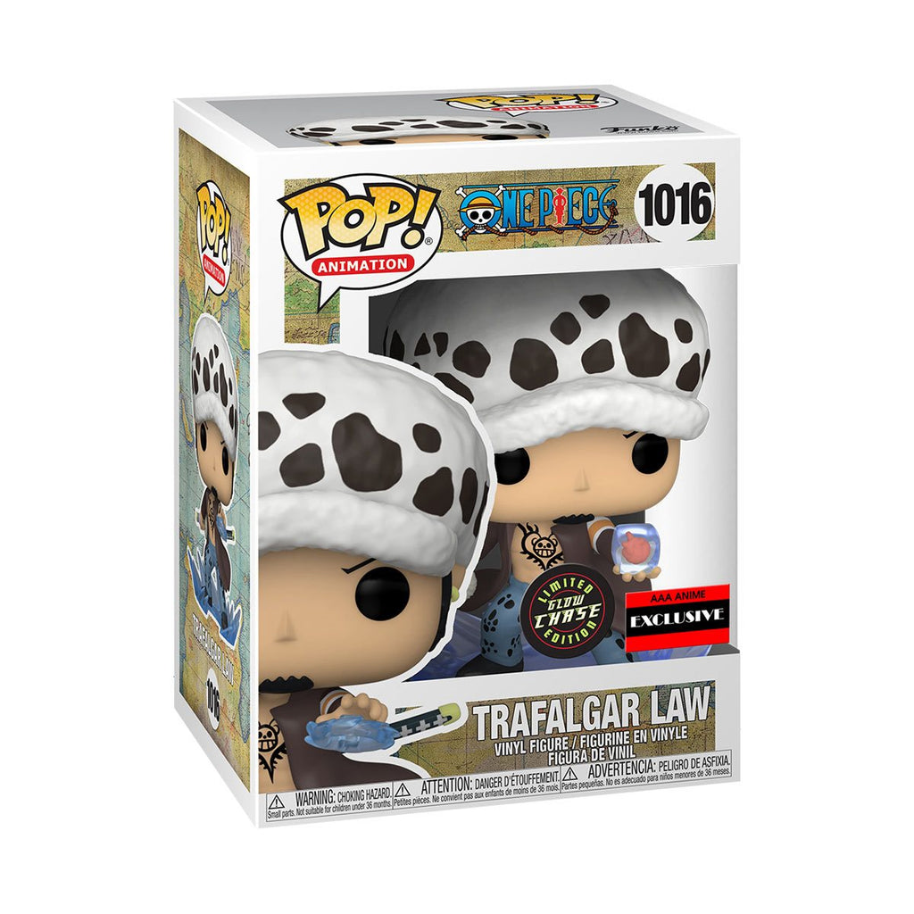 Funko Pop #1016 One Piece Trafalgar Law AAA Exclusive CHASE Edition