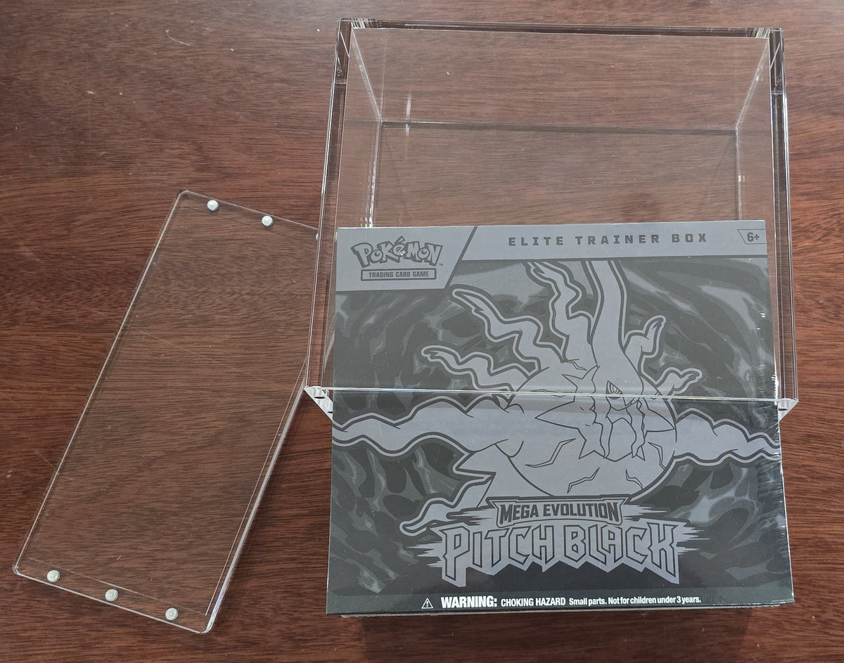 Acrylic Protector Case for Pokemon ETB (Elite Trainer Box)
