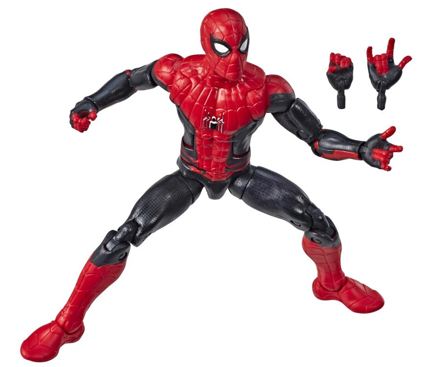 Marvel Legends Spiderman Wave 10 set of 7 BAF Molten Man Action Figures