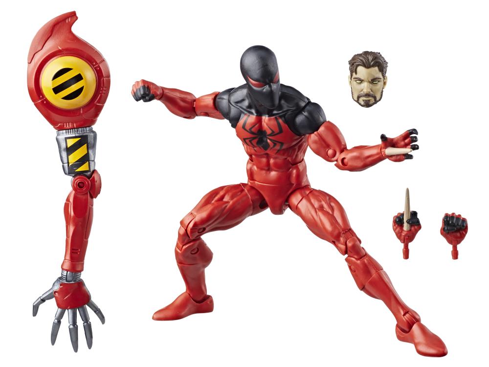 Marvel Legends Spiderman Wave 8 set of 7 BAF Sp//dr Action Figures