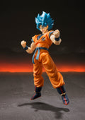 S.H. Figuarts Dragon Ball Super Saiyan God Super Saiyan Goku Blue Action Figure