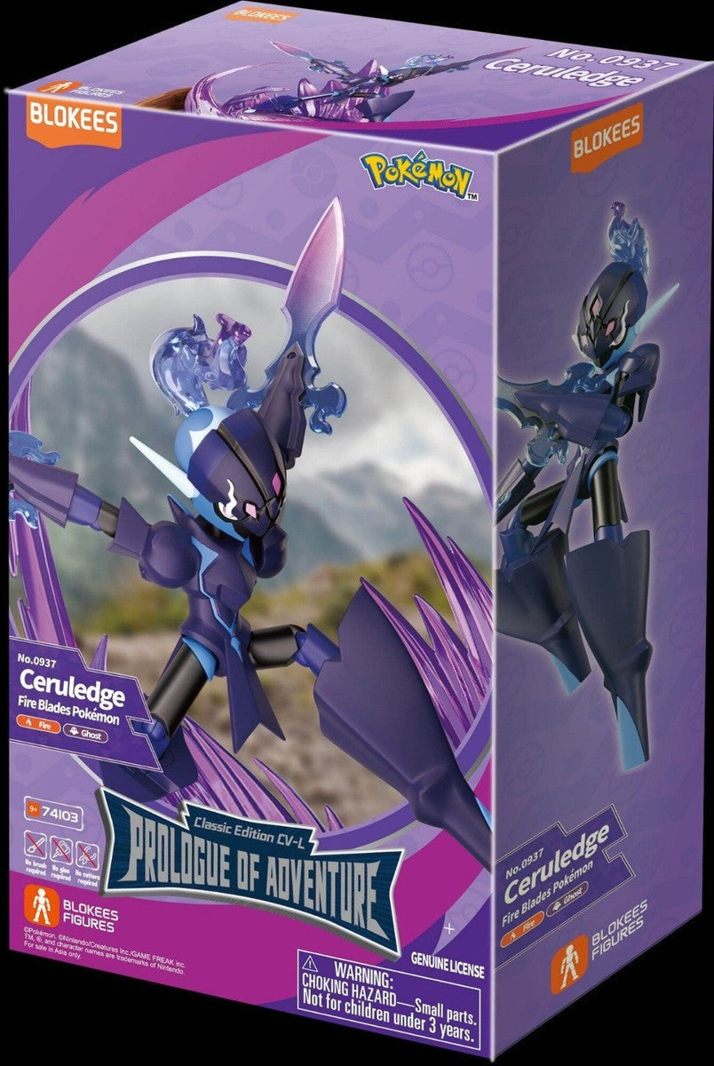 Blokees Pokemon Classic Class CV-L Ceruledge Model Kit