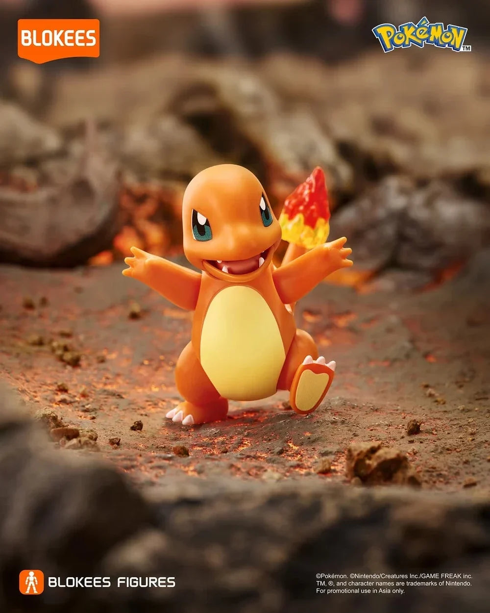 Blokees Pokemon Classic Class CV-S Charmander Model Kit