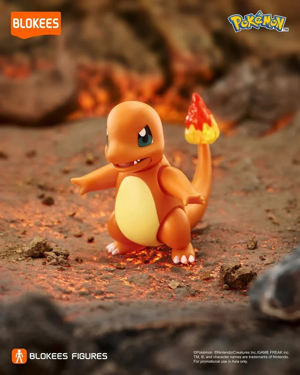 Blokees Pokemon Classic Class CV-S Charmander Model Kit