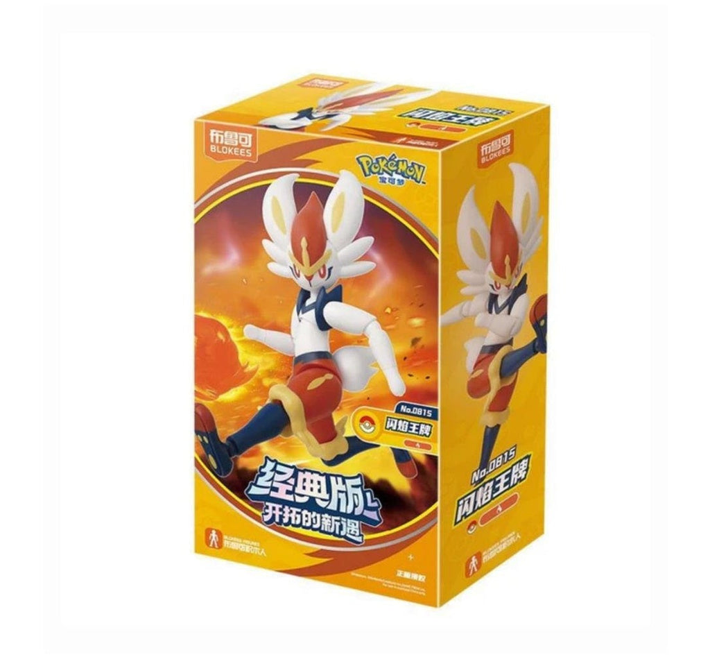 Blokees Pokemon Classic Class CV-L Cinderace Model Kit