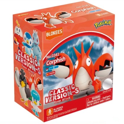 Blokees Pokemon Classic Class CV-S Corphish Model Kit