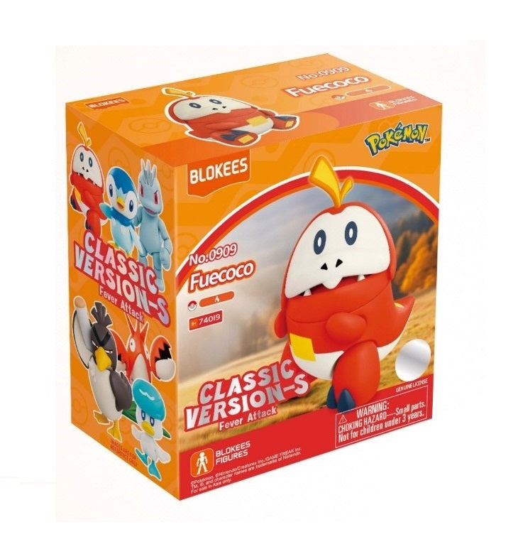 Blokees Pokemon Classic Class CV-S Fuecoco Model Kit