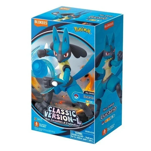 Blokees Pokemon Classic Class CV-L Lucario Model Kit